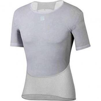 Camiseta interior Sportful Pro manga corta blanca y gris - talla L