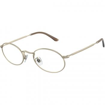 Gafas Recetadas para Hombre Giorgio Armani AR 131VM Ajuste Asiático 3002 Doradas 50mm