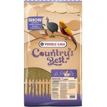 Pienso para aves adultas Show 3 Pellet de VERSELE-LAGA, formulado específicamente para perdices, faisanes y codornices