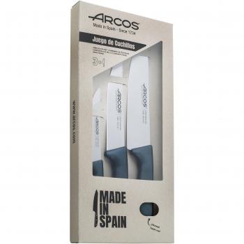 Set de Cuchillos de Cocina Niza Azul Metálico