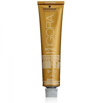 Schwarzkopf Professional Igora Royal Absolutes Anti-Age Color Creme 6-70 Tinte - 60 ml