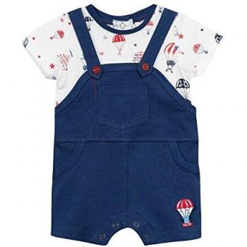 3 Pommes Cap Blue Conjunto de Ropa, Azul