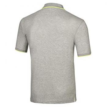 Mizuno Men's Short Sleeve Gray Polo Shirt