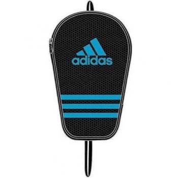 adidas Tischtennishülle Single Bag - Bolsa para material de ping pong, color negro, talla 30 x 20 x 3 cm