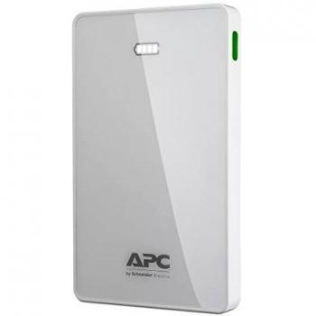 APC Mobile Power Pack M10WH-EC - Batería externa para dispositivos móviles, de ion de li-po de 10.000 mAh, 2 salidas USB - Blanco