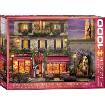 EuroGraphics 6000-0963 The Red Hat Restaurant Paris Puzzle