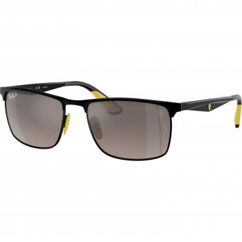 Ray-Ban RB3726M Polarized F0885J Unisex Squadrata Nero Sunglasses Black Size 57
