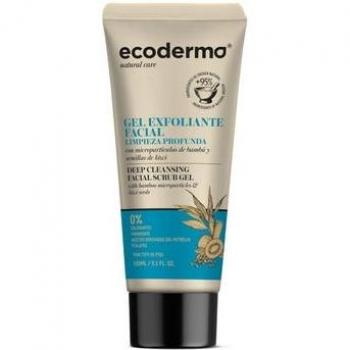 Ecoderma Gel Exfoliante 150ml - Gel Exfoliante Facial, 150 ml, cosmética facial, formulación suave para eliminar células muertas y promover la renovación celular