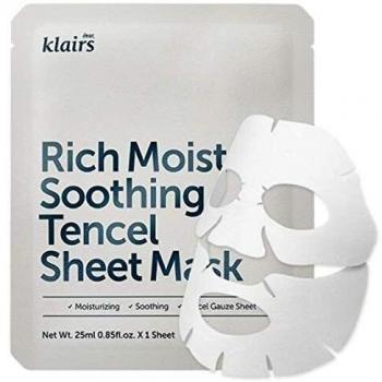 Klairs Rich Moist Soothing Tencel Sheet Mask 25ml