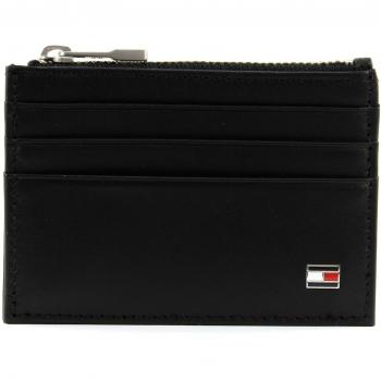 TOMMY HILFIGER AM0AM03085 ETON CC HOLDER ZIP PORTADOCUMENTOS Hombre BLACK UNI