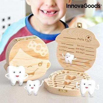 InnovaGoods IG811877 - Caja de recuerdos para bebé, niñas, color