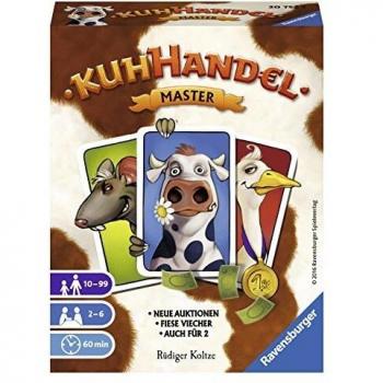 Ravensburger Juegos 20752 – kuhhandel Master Juego de Cartas