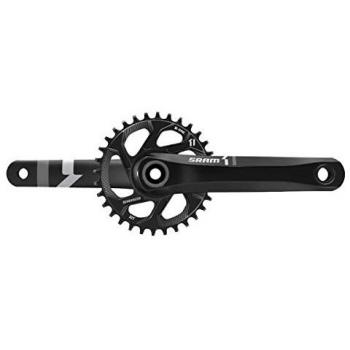 SRAM X1 1400 GXP CNC - Biela para Bicicletas, Color Negro