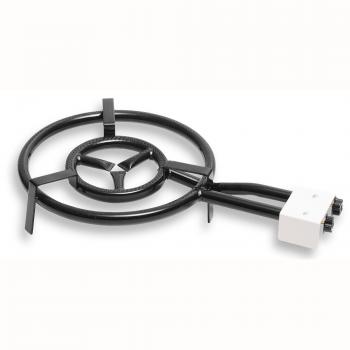 Briebe MOD400 Paellero Doble Aro 40cm, Quemador de Gas Butano