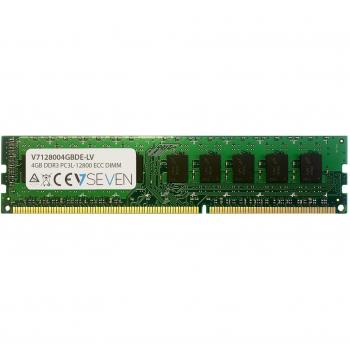 V7 4GB DDR3 PC3L-12800 - 1600MHz ECC DIMM módulo de - Memoria
