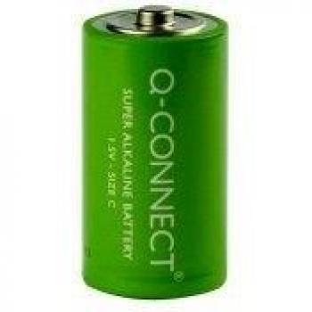 Pilas alcalinas Q-Connect Super - Baby/LR14/C, 1,5 V