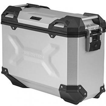 SW-Motech TRAX ADV M Side case. Aluminum. 37 l. Right. Silver.