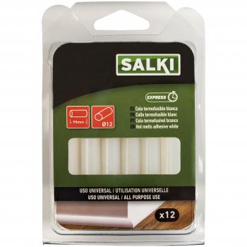 salki 0430406 Barras de Silicona, metal, 11.5 mm, Set de 12 Piezas