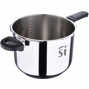 Batería de Cocina San Ignacio 5 Pcs - Mango Ergonómico - Color Cromado