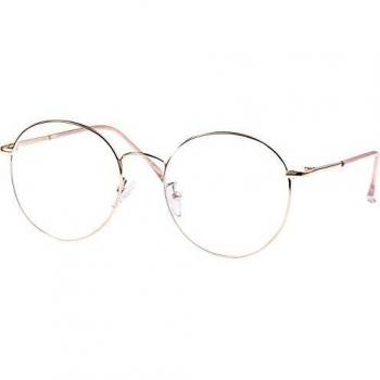 ROSA&ROSE Gafas para Ordenador Anti luz Azul - Gafas con Filtro de luz Azul bloqueo de luz azul Evita la Fatiga Ocular para Hombre y Mujer