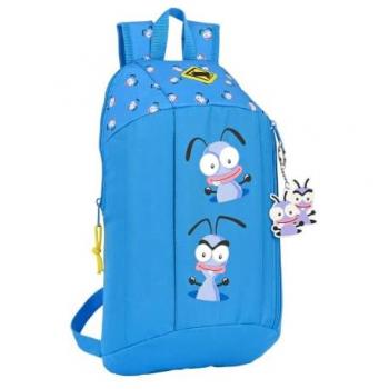 Safta Mini Mochila Bolsillo Vertical El Hormiguero 22X39X10Cm, Multicolor, Estándar