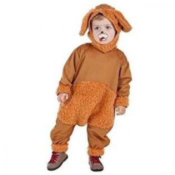 Creaciones Llopis- Disfraz Bebe Perrito mimoso, Multicolor