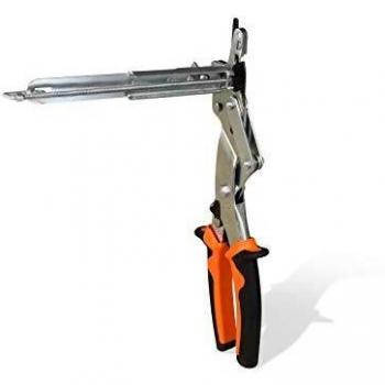 Grapadora manual Edma Junior para alambre de 2,1 + 2,2 mm con cargador