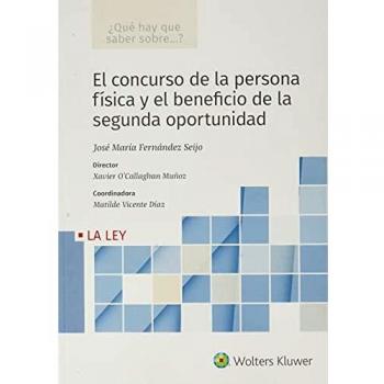 El concurso de la persona física y el beneficio de la segunda oportunidad