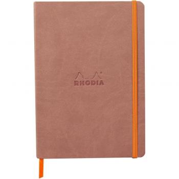 Cuaderno Rhodia A5 Líneas Horizontales - Rosa Palo