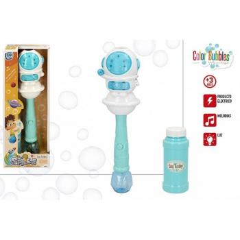 CB Toys 49515 - Máquina de burbujas Varita Espacial | Pomperos para niños electrónico recomendado a partir de 3 años | Pompas de jabón | Juguetes exterior para niños