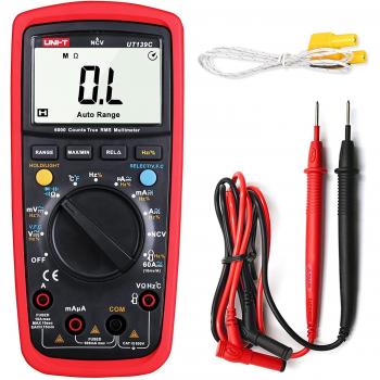 UNI-T UT139C Digital True RMS Multimeter with Capacity, Frequency, and Temperature Measurement