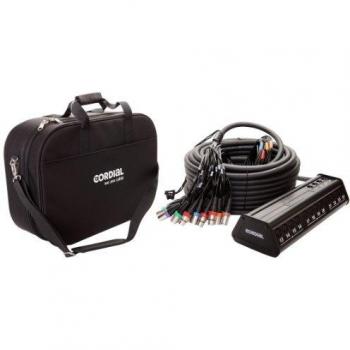 Cordial 10m Multicore XLR Stage Box Cable with 8 Inputs