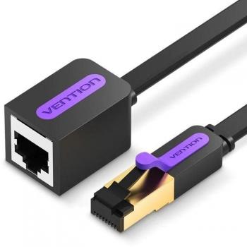 VENTION ICBBL Cable Alargador de Red RJ45 UTP Cat.7 10m Negro