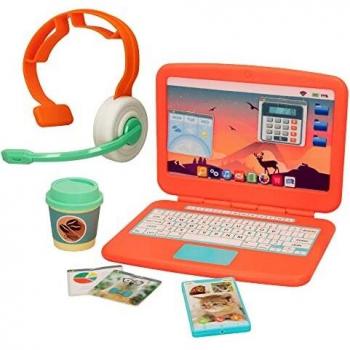 COLORBABY 49703 - Ordenador portátil de juguete con Accesorios Good Idea! / Ordenador didáctico, juguete