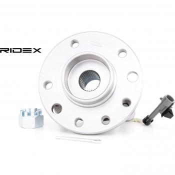 RIDEX Juego de cojinete de rueda 654W0025 eje delantero, ambos lados