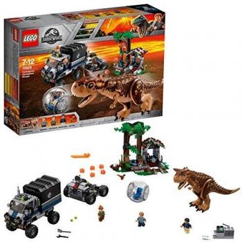 LEGO 75929 Jurassic World Huida del Carnotaurus en la girosfera