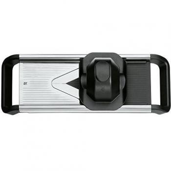 Rallador de Verduras WMF Top Tools con 3 Cuchillas, Protector de Dedos y Almacenamiento