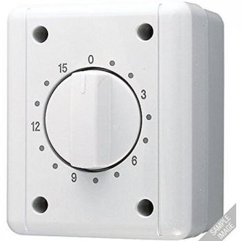 JUNG 120-Minute Mechanical Timer Switch with IP44 Protection