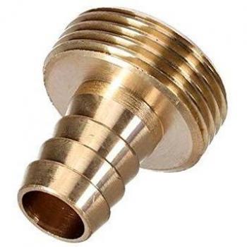 Conector de latón - rosca macho 3/4 - manguera 3/4