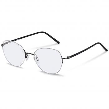 Rodenstock R7098 C Armazones para Mujer Negros, Lentes Recetadas Para Mujer Negros, Gafas Recetadas para Mujer Negras