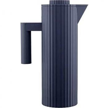 Jarra Térmica Isolierkanne Plissé 1L, Doble Pared, Gris