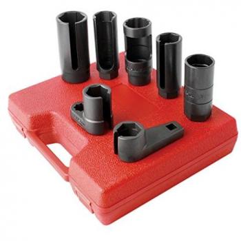 7 pc Auto llave de 6 punto del sensor de oxígeno O2 herramienta remover instalador Set