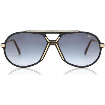 Cazal 888 001 Vintage Aviator Men's Sunglasses Black Size 62 MM