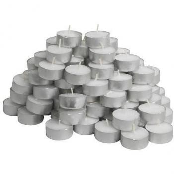 200 velas pequeñas (4 horas de duración)