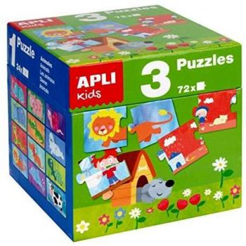 APLI Kids - Cubo 3 puzles