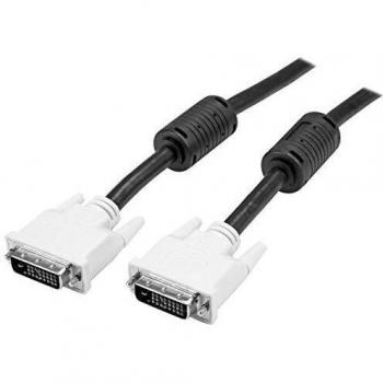 StarTech.com 3m DVI-D Dual Link Cable - Male to Male DVI-D Digital Video Monitor Cable - 25 pin DVI-D Cable M/M Black 3 Meter - 2560x1600