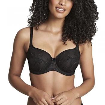 Panache Tango II Black Balcony Bra 30F for Women