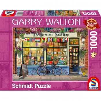 Puzzle Librería Garry Walton 1000 Piezas Schmidt Spiele