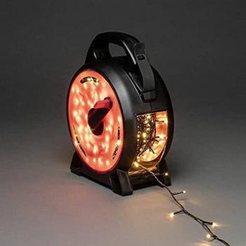 Guirnalda luminosa LED Micro ámbar 400 luces 27,93 m para interior/exterior Konstsmide 3834-807