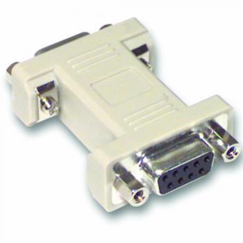 C2G DB9 F/F Gender Changer DB9-Pin Gris - Adaptador para Cable